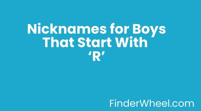 Nicknames for Boys That Start With R Nicknames for Boys That Start With R