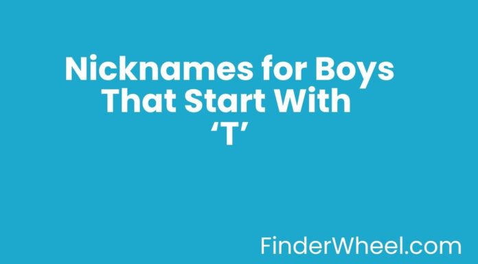 Nicknames for Boys That Start With T Nicknames for Boys That Start With T