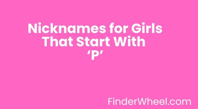 Nicknames for Girls That Start With P Nicknames for Girls That Start With P