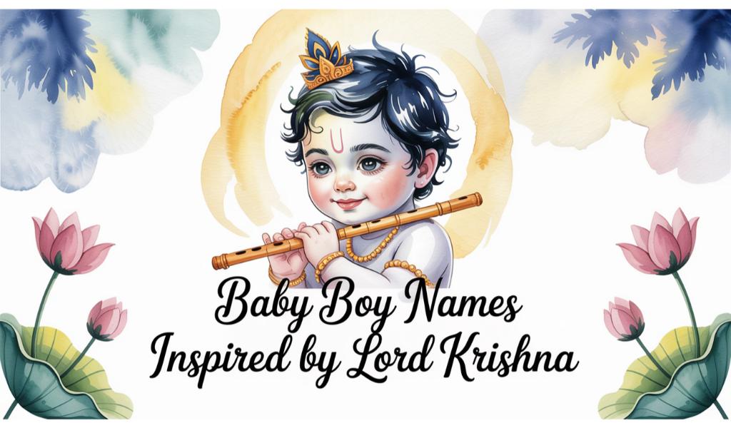 Baby Boy Names Inspired by Lord Krishna with Meaning
