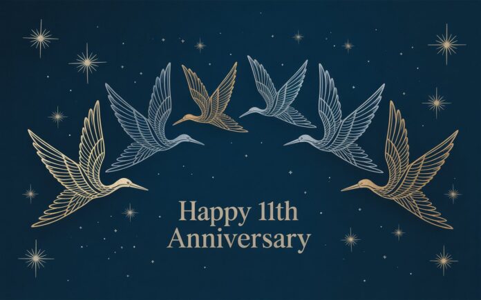 Happy 11th Anniversary Wishes, Messages and Quotes for Husband and Wife