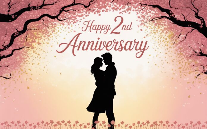 Happy 2nd Anniversary Wishes, Messages and Quotes for Husband and Wife