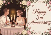 100+ Happy 3rd Anniversary Wishes, Messages and Quotes Happy 3rd Anniversary Wishes, Messages and Quotes