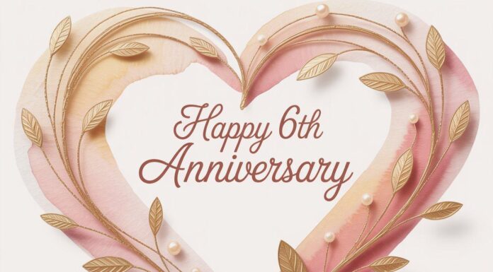 Happy 6th Anniversary Wishes and Quotes for Husband and Wife Happy 6th Anniversary Wishes and Quotes for Husband and Wife