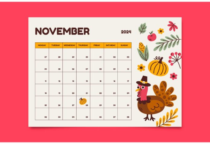 November Holidays: Important Days & Dates in November