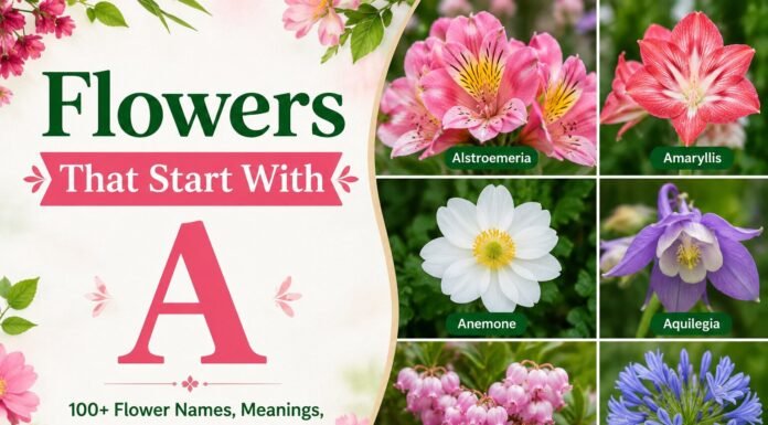 Flowers That Start With A | Names List with Pictures Flowers That Start With A